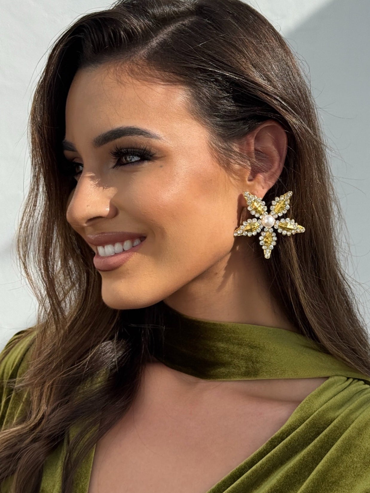 Pendientes Estrella perla