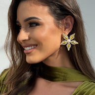 Pendientes Estrella perla