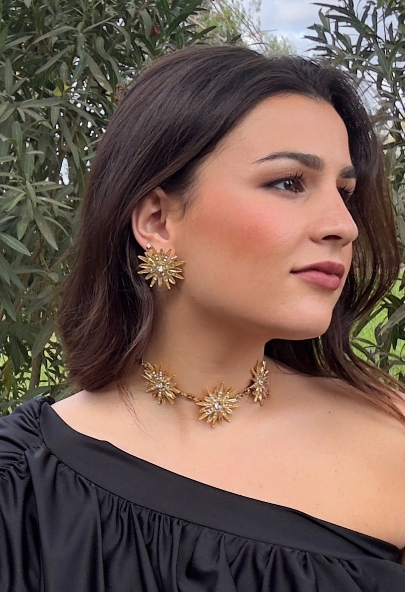 Choker estrellas Cristal
