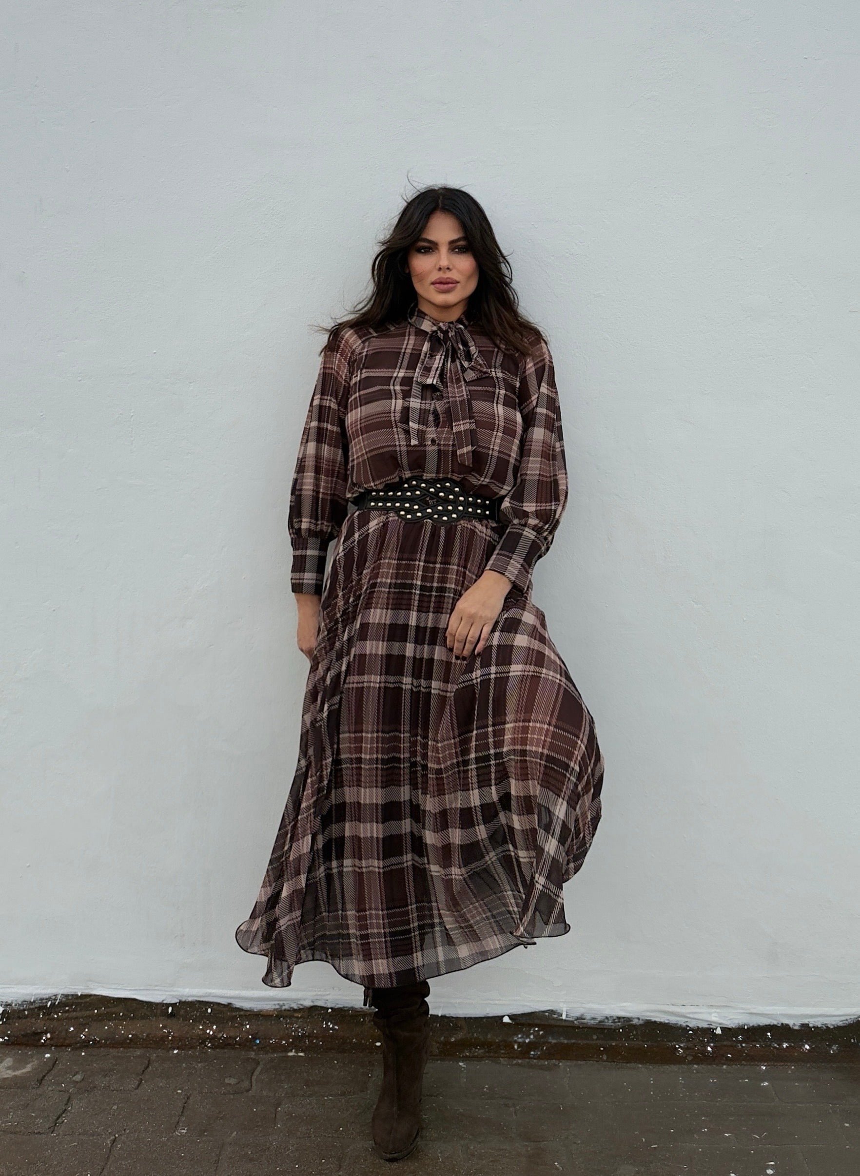 Conjunto camisa falda castle