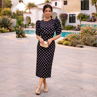 Vestido Cayetana Negro