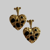 Pendientes corazón Leila