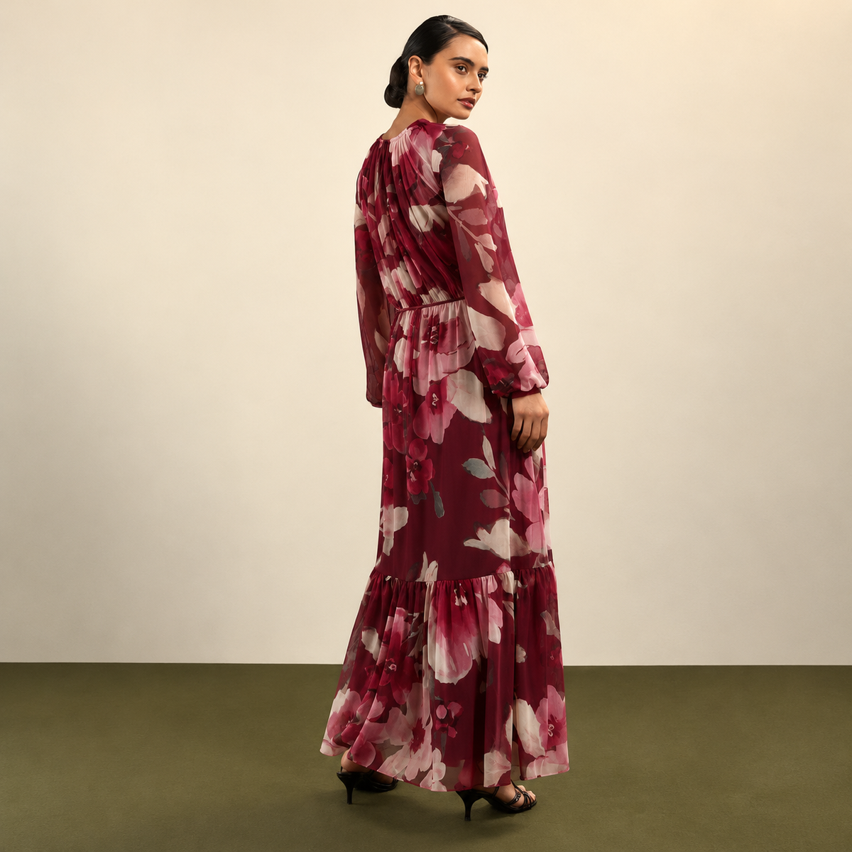 Vestido Tana Burdeos
