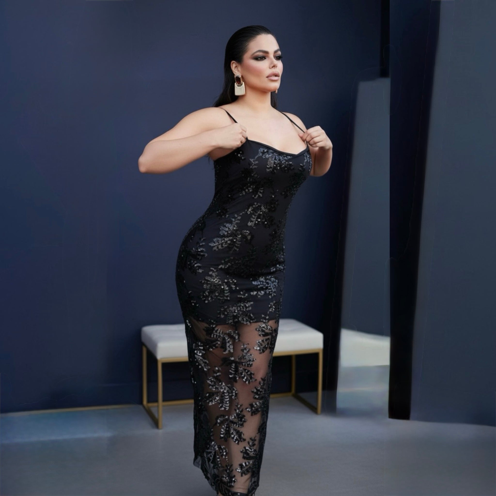 Vestido Jennifer Negro