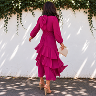 Vestido Ornella Buganvilla