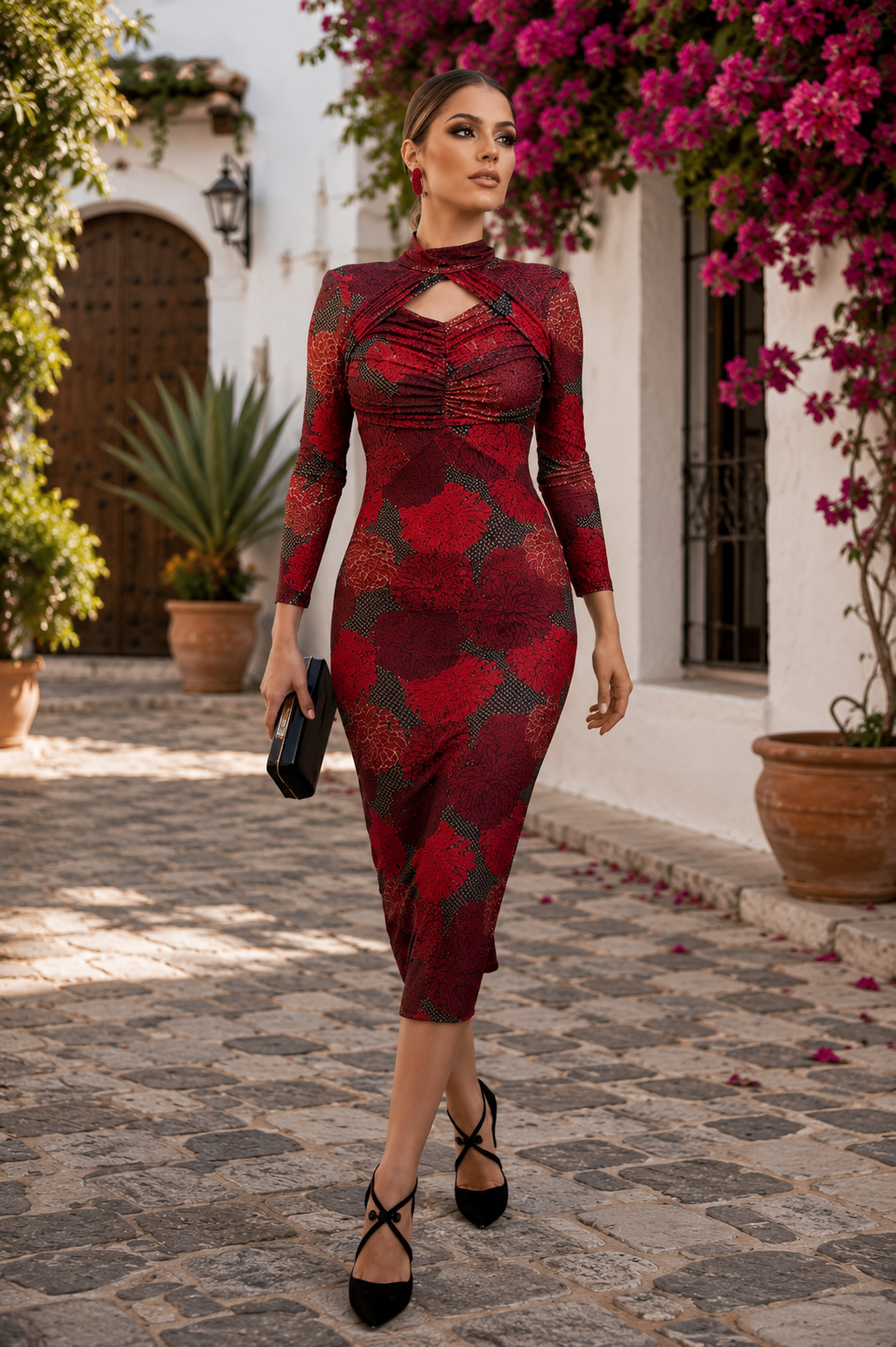 Vestido Juncal estampado