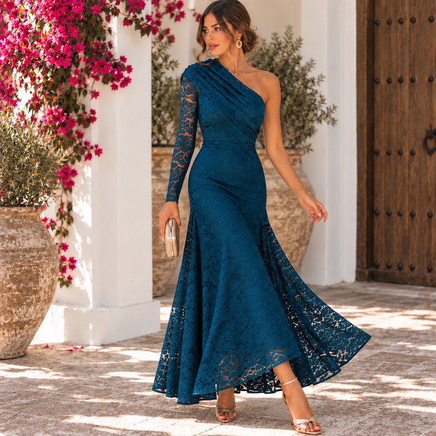 Vestido Eleonora Petróleo