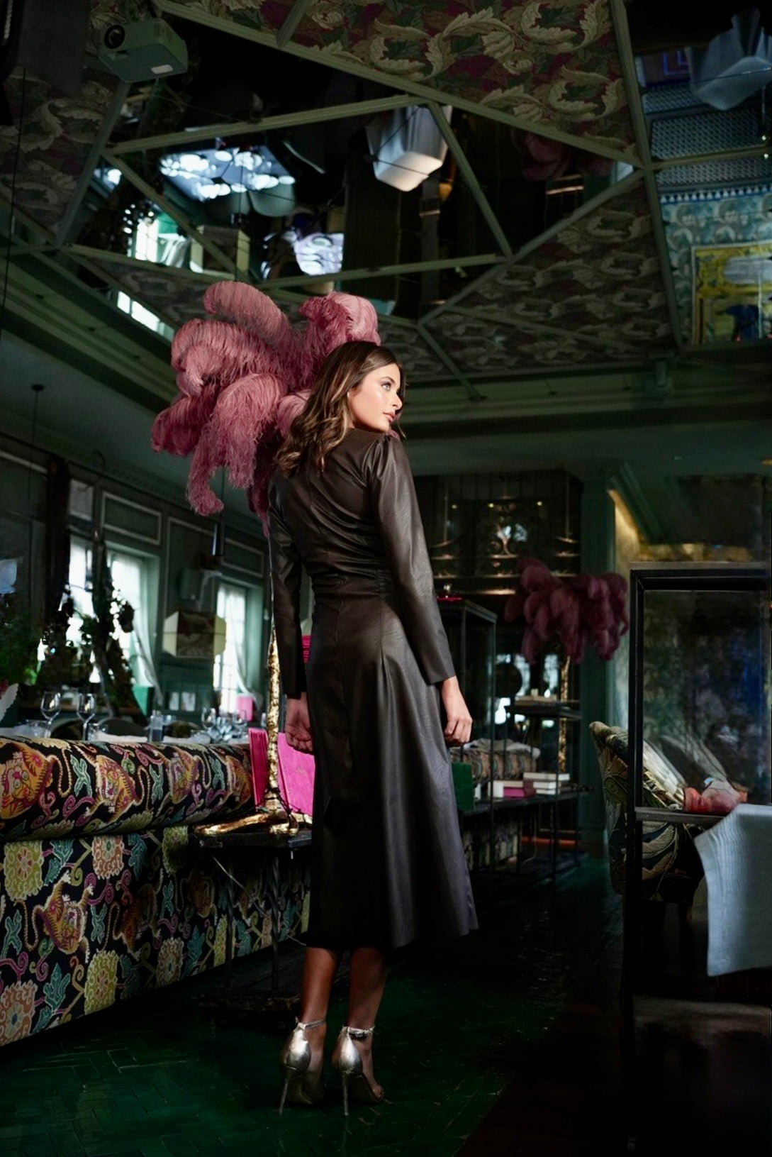 Vestido Dénia efecto piel