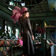 Vestido Dénia efecto piel