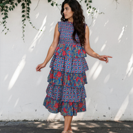Vestido Tamara Azul