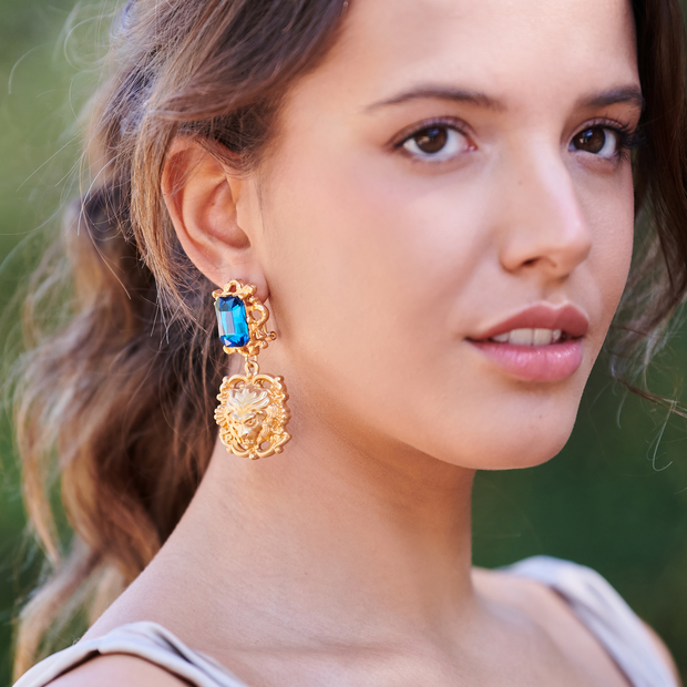 Pendientes vintage Deco