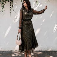 Conjunto Aroha verde