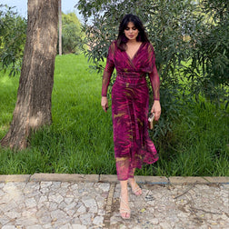 Vestido Tatiana Buganvilla