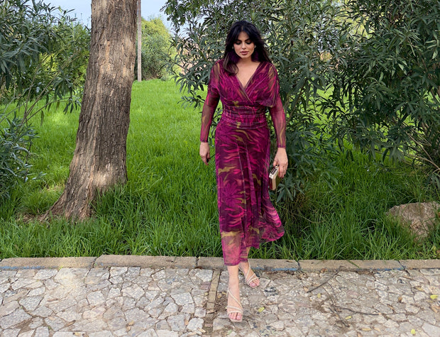 Vestido Tatiana Buganvilla