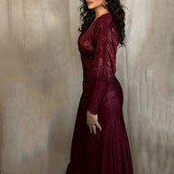 Vestido Mara Burdeos