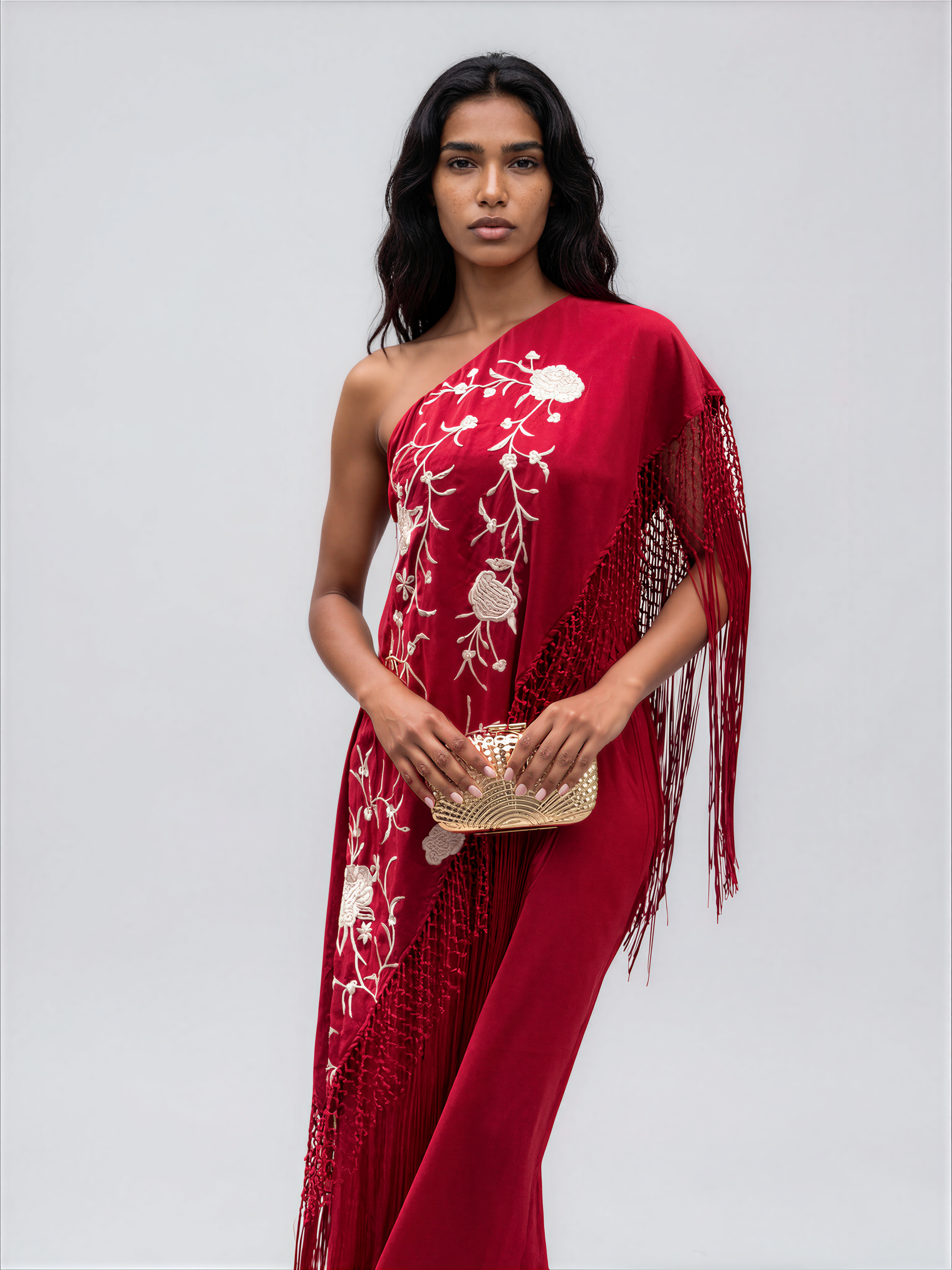 Vestido Pastora Rojo