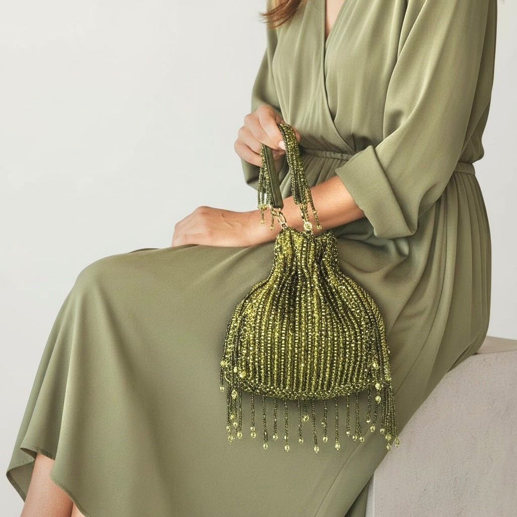 Bombonera Rita verde Oliva