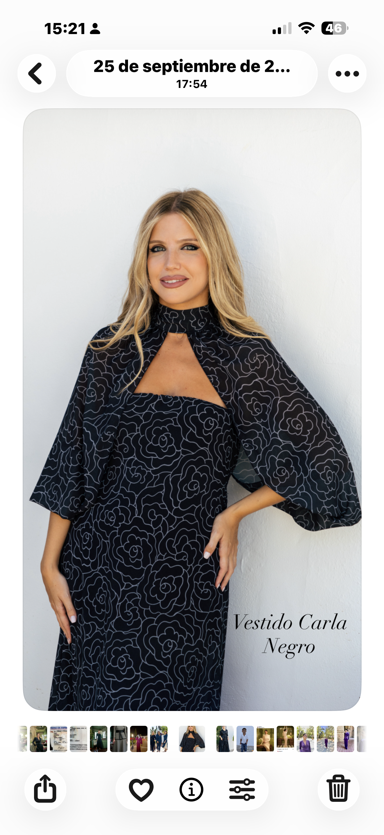 Vestido Carla negro
