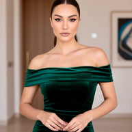 Vestido Brigitte verde