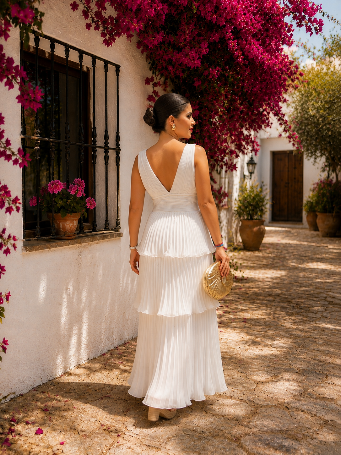 Vestido Grecia Blanco