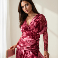 Vestido Olivia Buganvilla