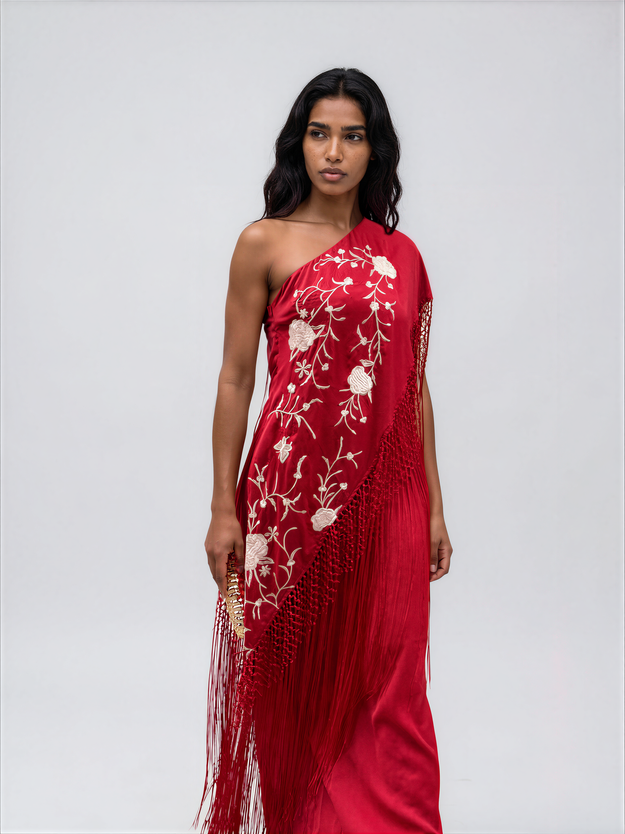 Vestido Pastora Rojo