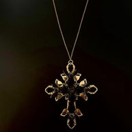 Colgante Cruz Zoria Black