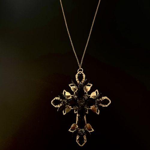 Colgante Cruz Zoria Black