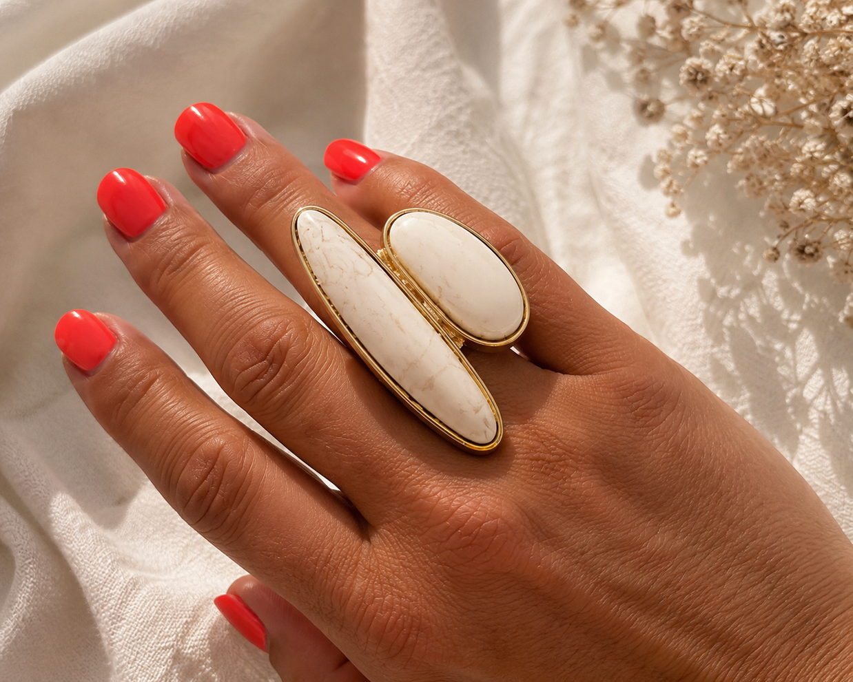 Anillo Vega blanco
