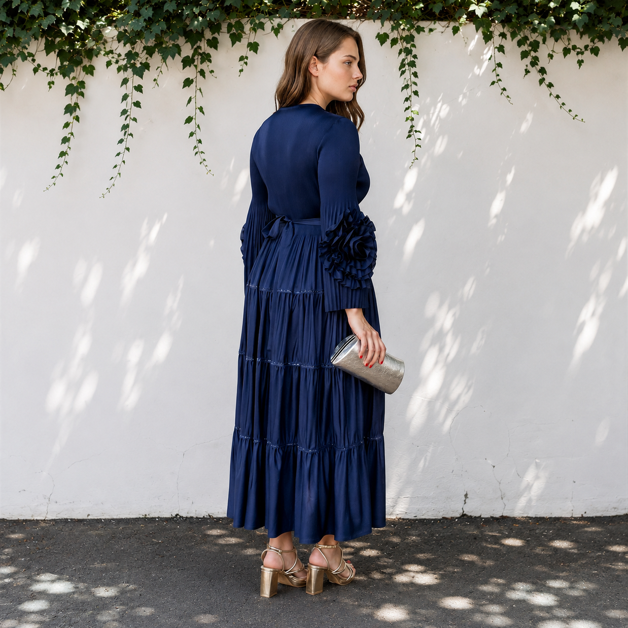 Vestido Camila azul