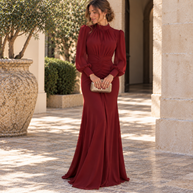 Vestido Bimba Burdeos