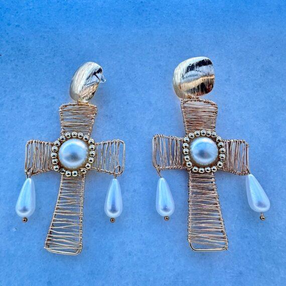 Pendientes de Cruces Lorena