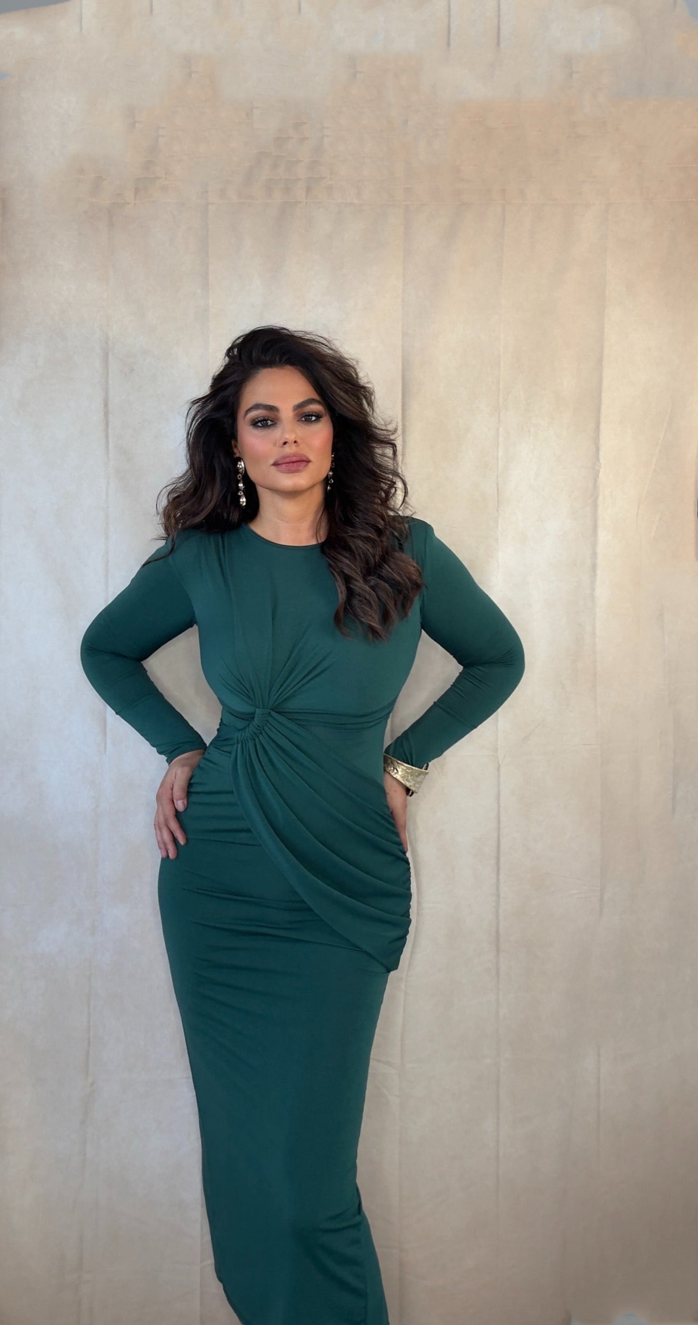 Vestido Vergara verde