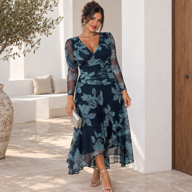 Vestido Paola Azul