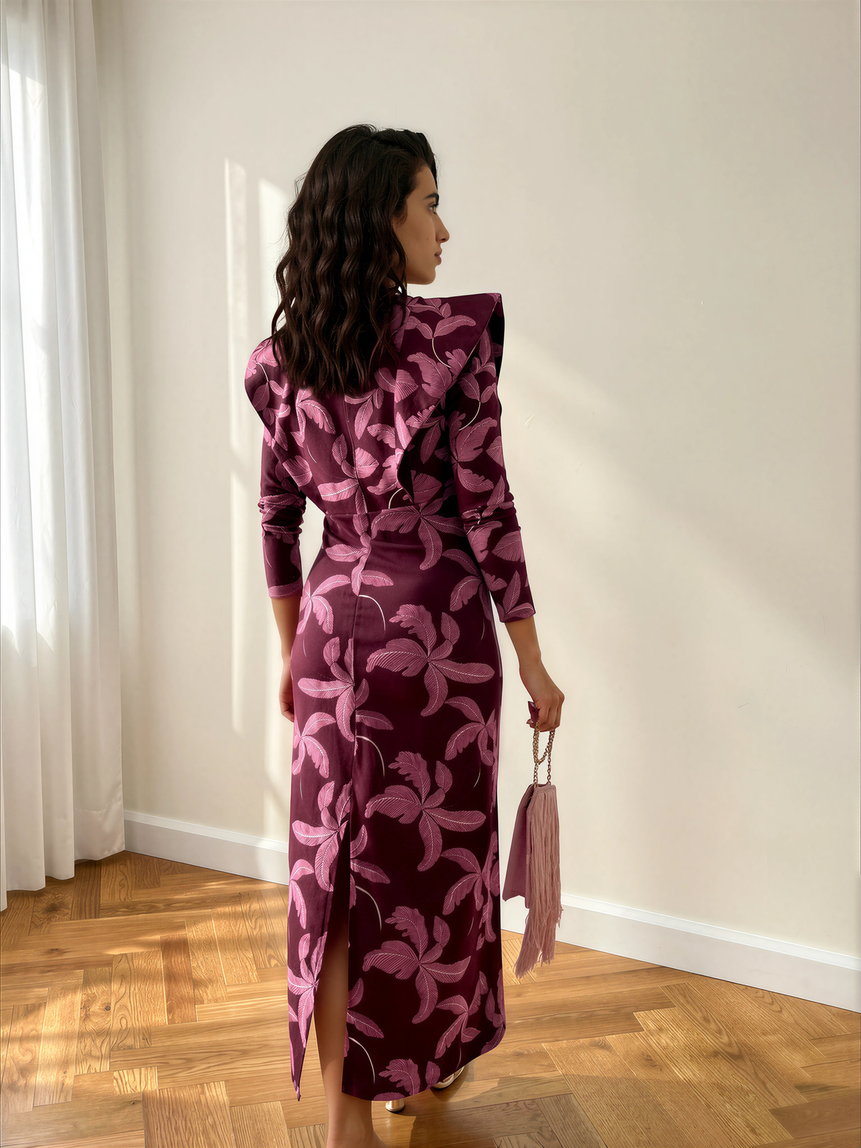 Vestido Cassie Burdeos