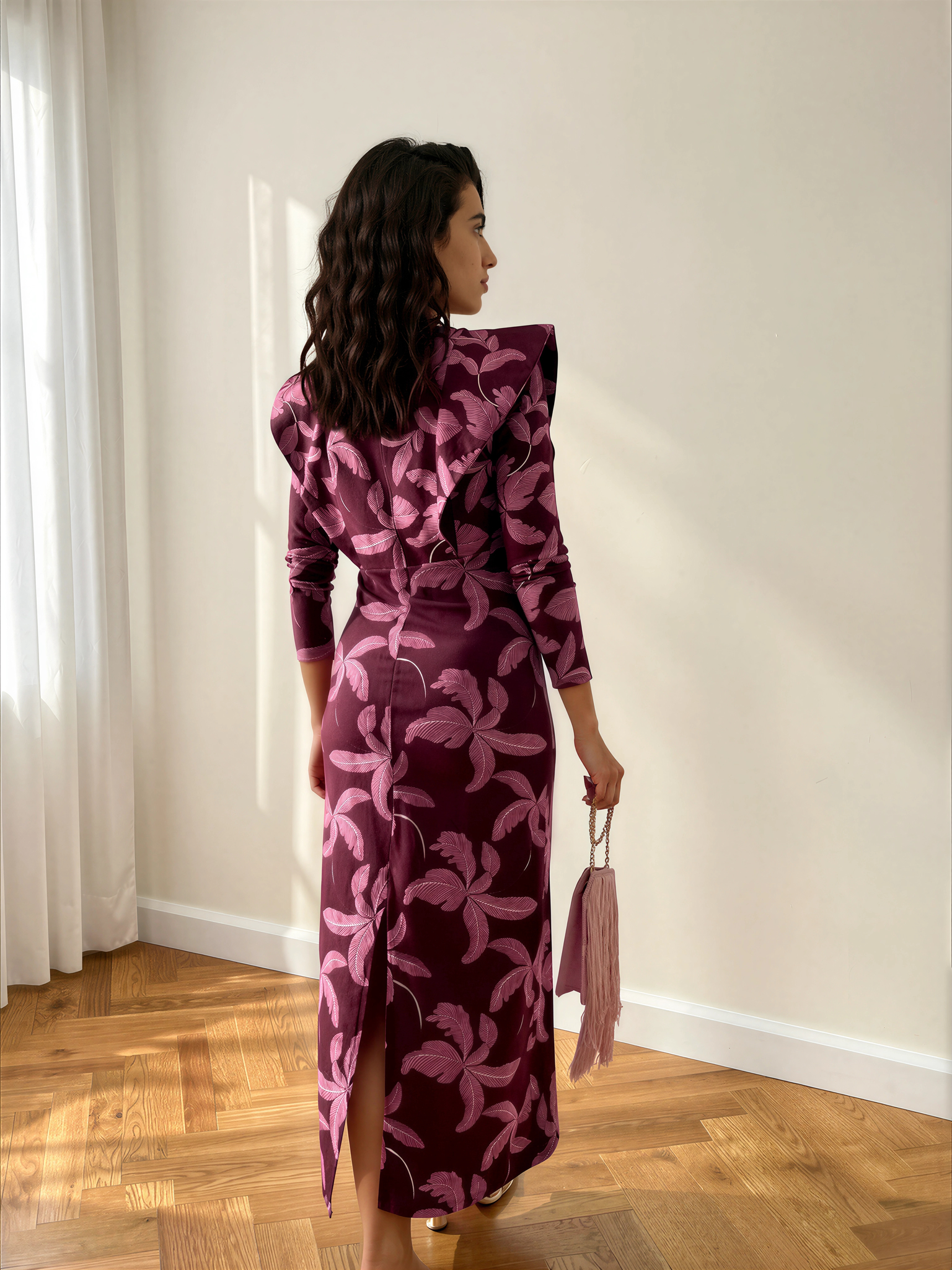 Vestido Cassie Burdeos