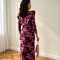 Vestido Cassie Burdeos