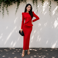 Vestido Allegra Rojo