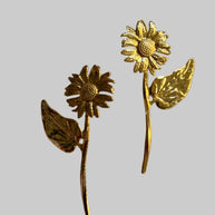 Pendientes Girasol