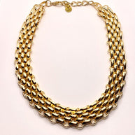 Choker trenza Gold