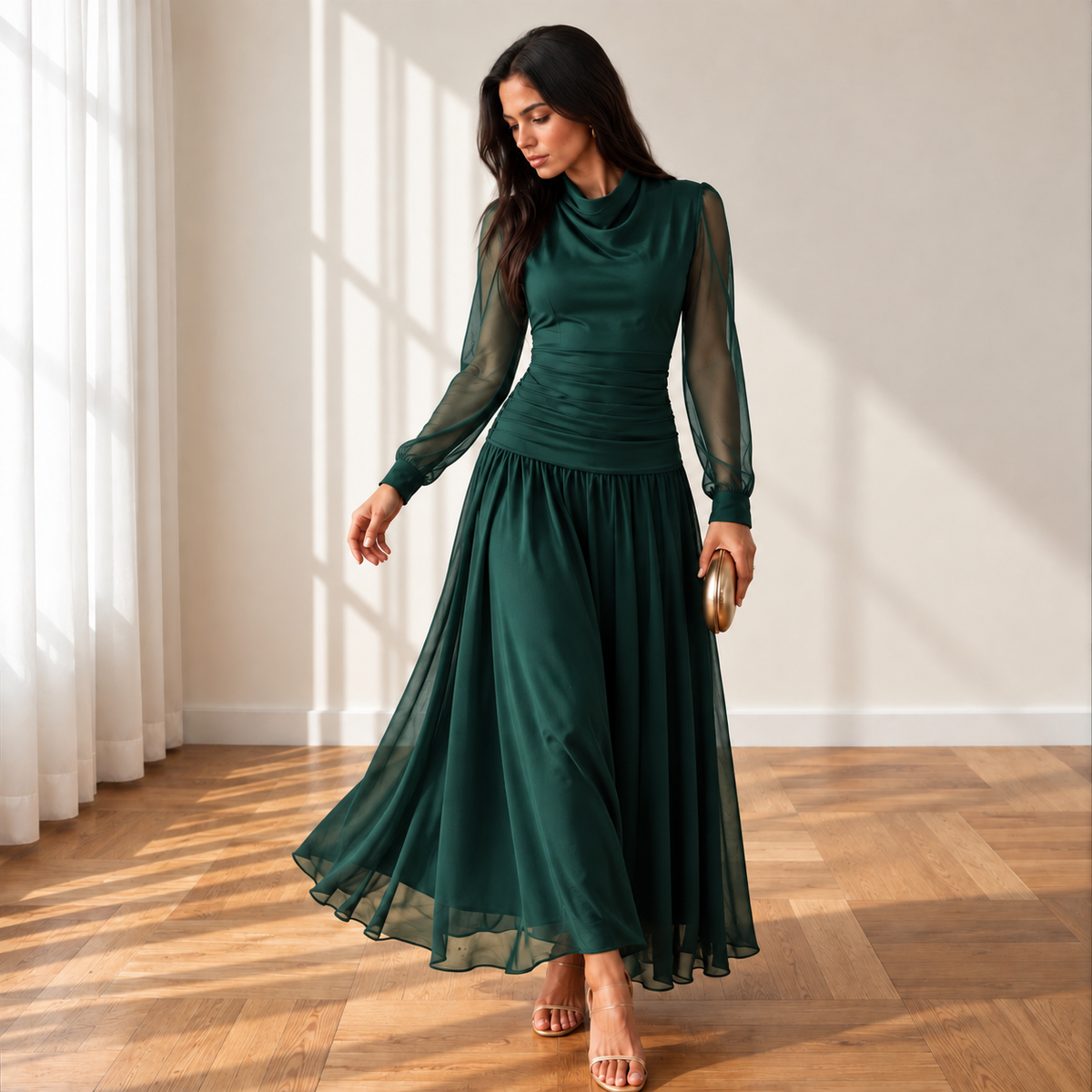 Vestido Stella verde