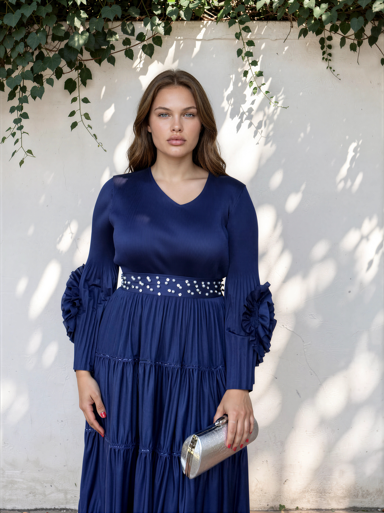 Vestido Camila azul