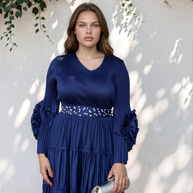 Vestido Camila azul