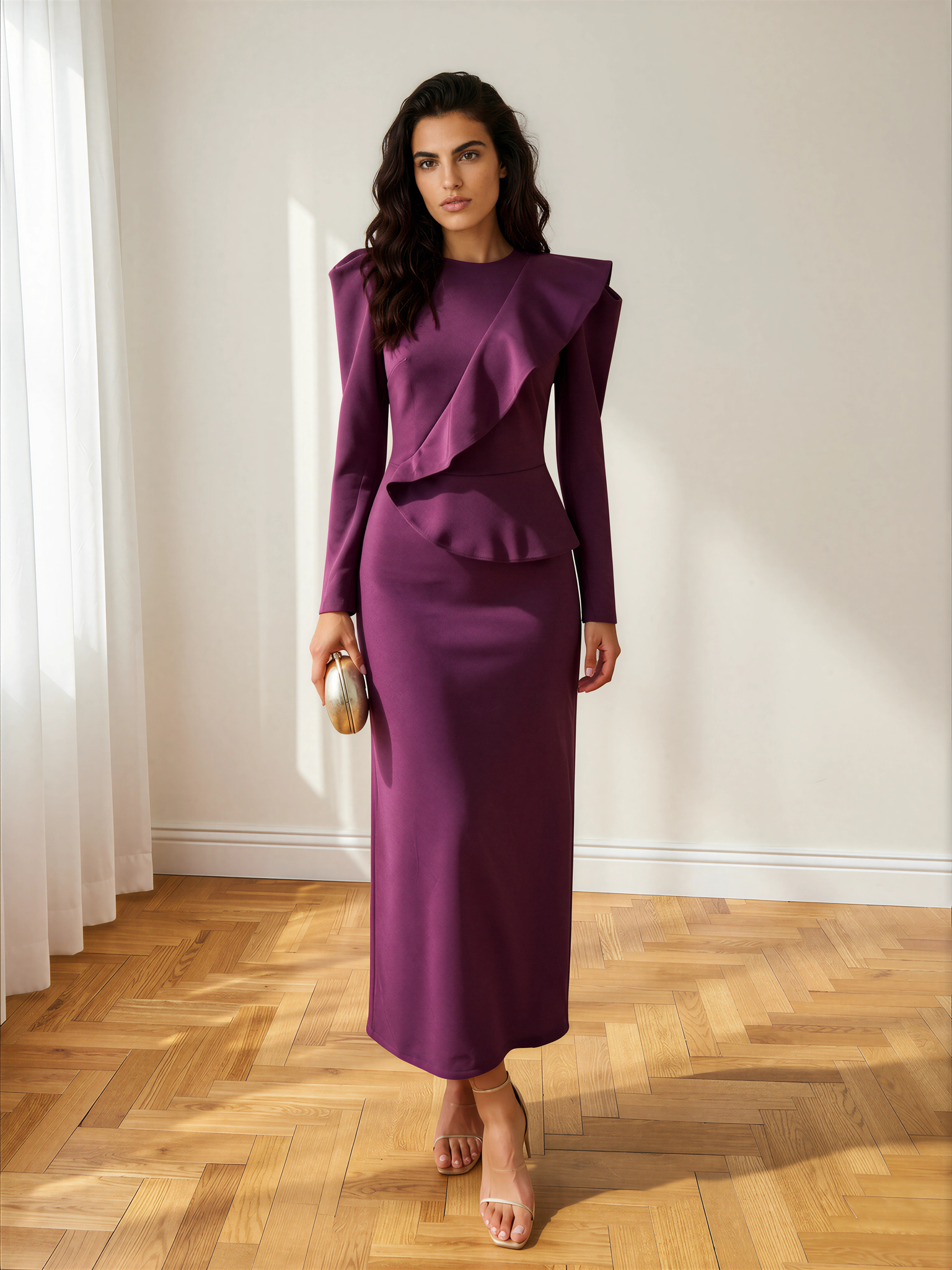 Vestido Allegra vino