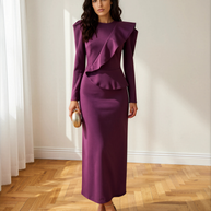 Vestido Allegra vino