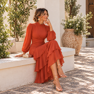 Vestido Ornella Teja