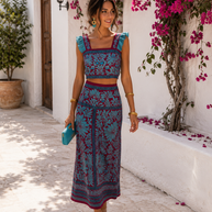 Conjunto Amelia Turquesa