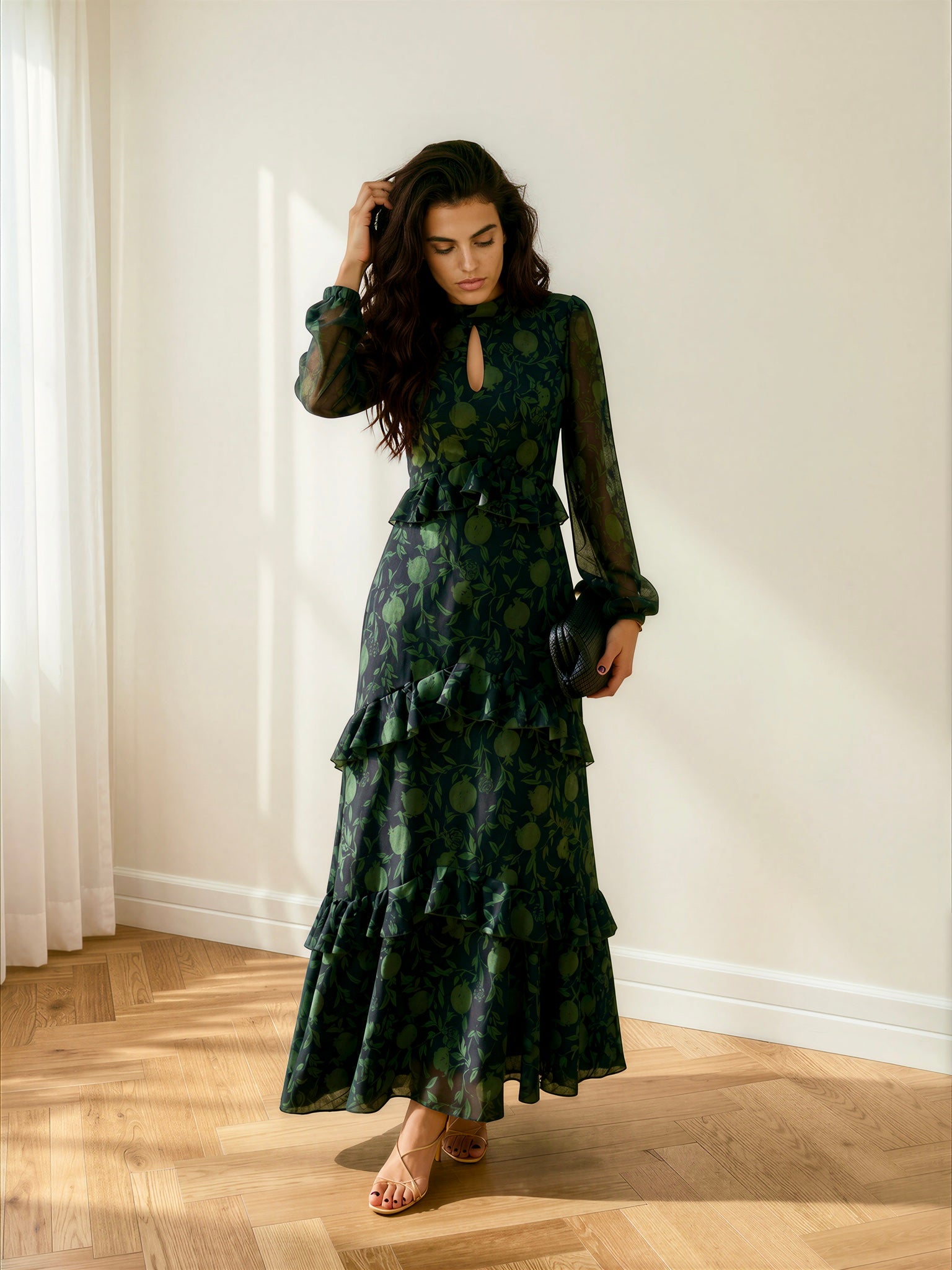 Vestido Ozama verde