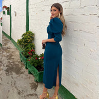 Vestido Lola Petróleo