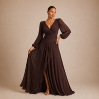 Vestido Miranda Marrón